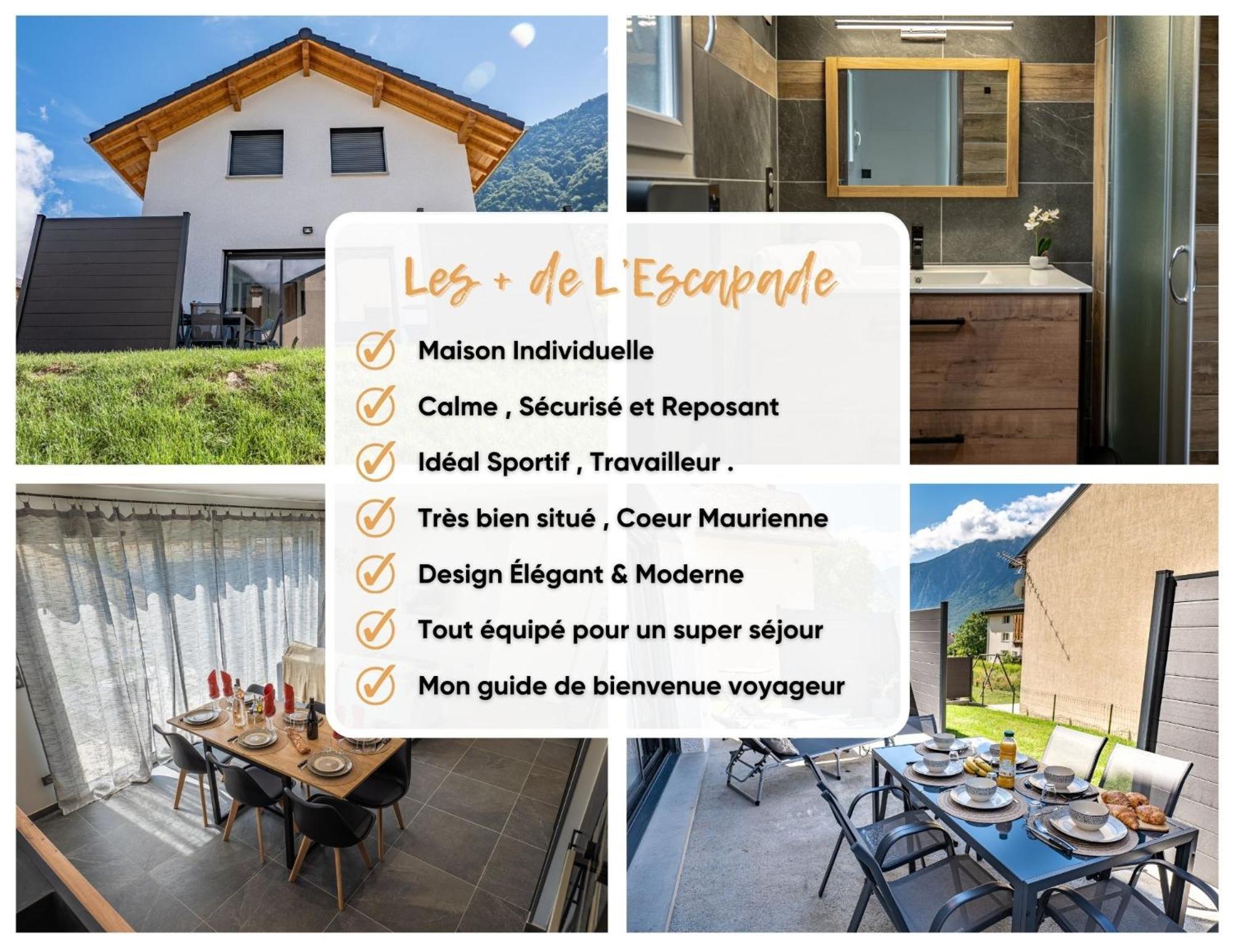 Escapade Mauriennaise Villa Saint Avre la Chambre Екстериор снимка